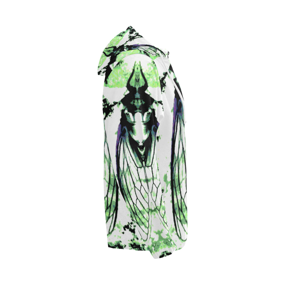 Cicada All Over Print Full Zip Hoodie