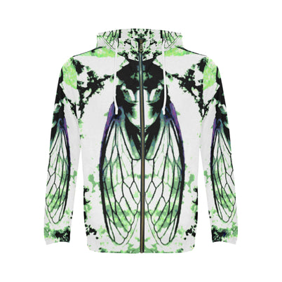 Cicada All Over Print Full Zip Hoodie